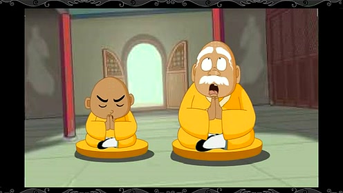 内蒙古动画片 蒙古语动画 趣味和尚10