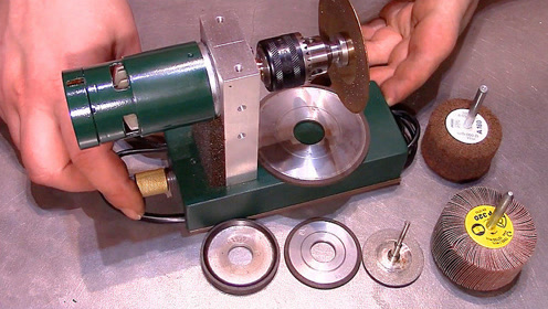小伙自制金刚石打磨机,无论多硬的材料也能磨