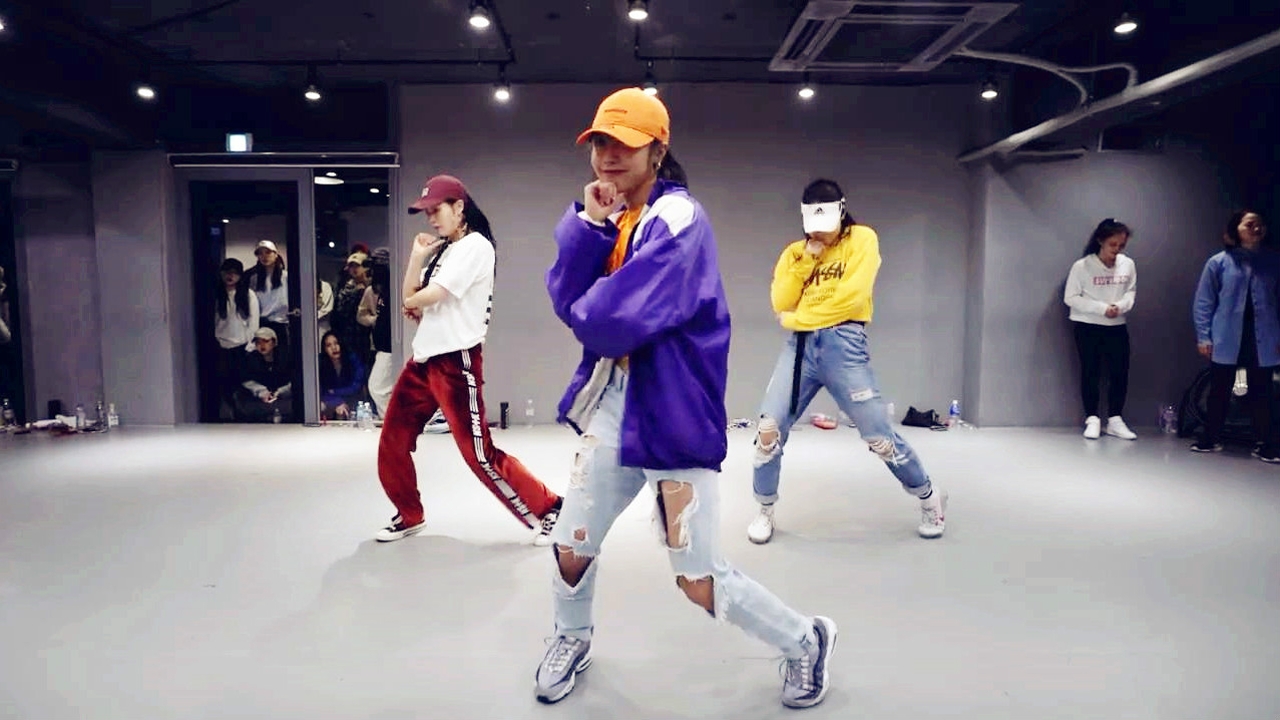 instreet 1m街舞 甜美女神may j lee超元气编舞-"finesse"