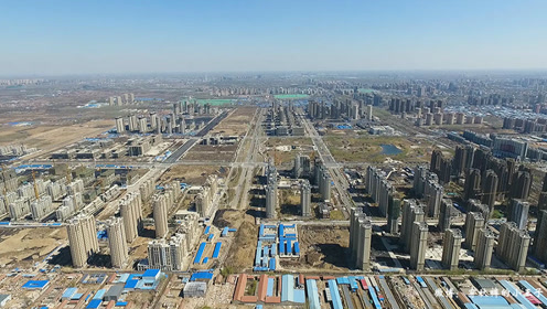 天空视角走进廊坊 第三篇航拍廊坊北部新区