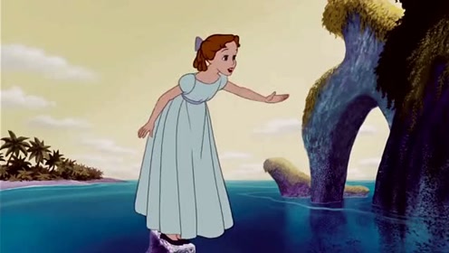 《小飞侠》:美人鱼礁石玩乐,合伙戏弄单纯温蒂!