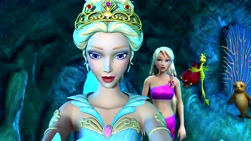 美人鱼历险记:卡丽莎重新戴上王冠,海洋王国又恢复了生机