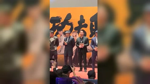 赵文卓,陈国坤《功夫联盟》首映式,赵文卓回归武侠世界