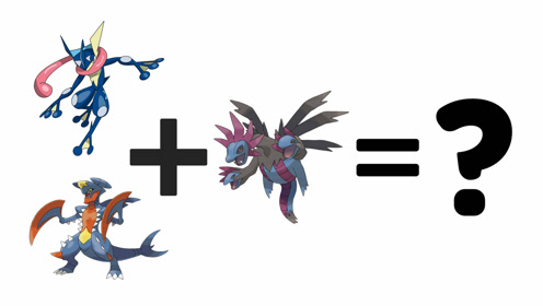 神奇宝贝"合体进化",三头龙,mega烈咬陆鲨,甲贺忍蛙"融合"变超酷