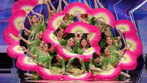 美国达人秀中国扇子舞 腾讯视频