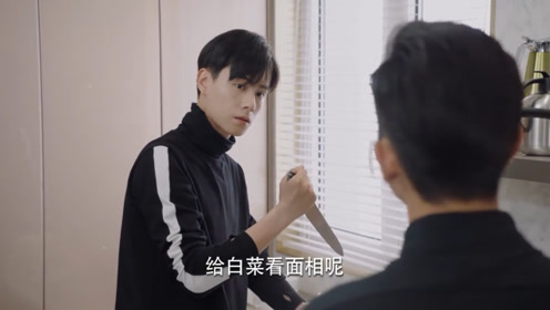 韩商言吐槽吴白下厨是给白菜看面相,这种精细活真把他难倒了!