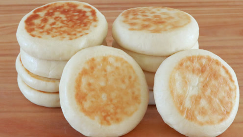 发面酸奶饼做法,实在太简单,个个松软香甜,特别的好吃