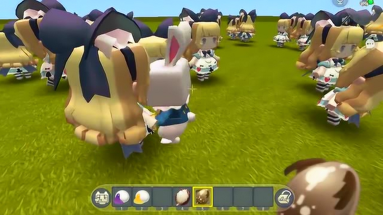 迷你世界半仙:测试服新皮肤抢先体验,可以飞天的忍者躲猫猫神器!