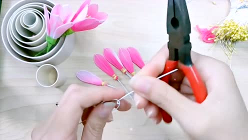 丝网花绣球制作 腾讯视频