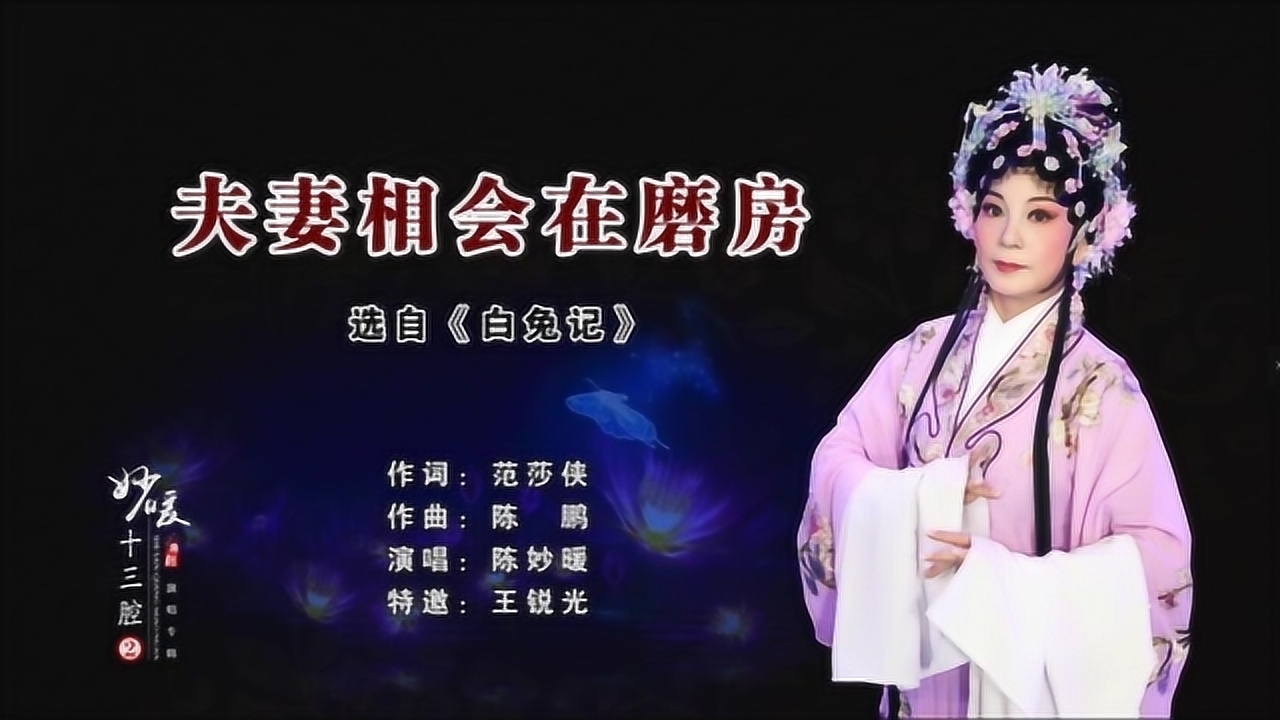 潮剧《夫妻相会在磨房》——演唱:陈妙暖 王锐光(特邀)