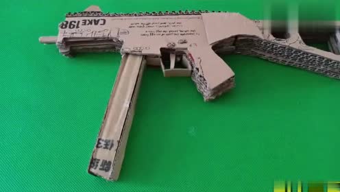 纸箱手工枪,手工大神教你用纸箱制作手工枪,新技能get!