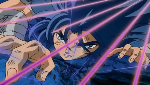 加隆脱掉圣衣选择自爆,用银河星爆结束拉达曼迪斯