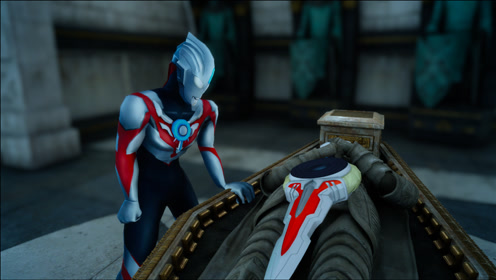 欧布奥特曼拿回欧布圣剑,却得知圣剑并不完整-小祁历险记226