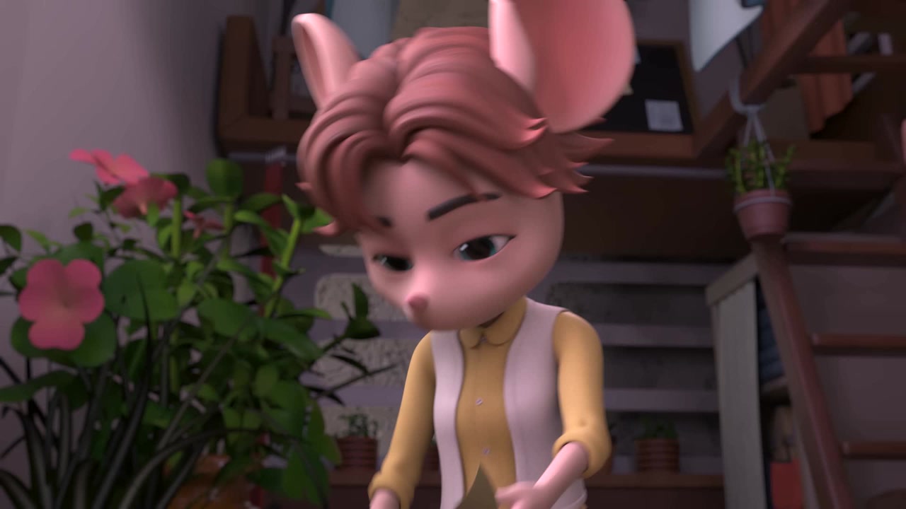 爱精灵乐吉儿以为见到的是自己的爸爸妈妈可惜只是个梦