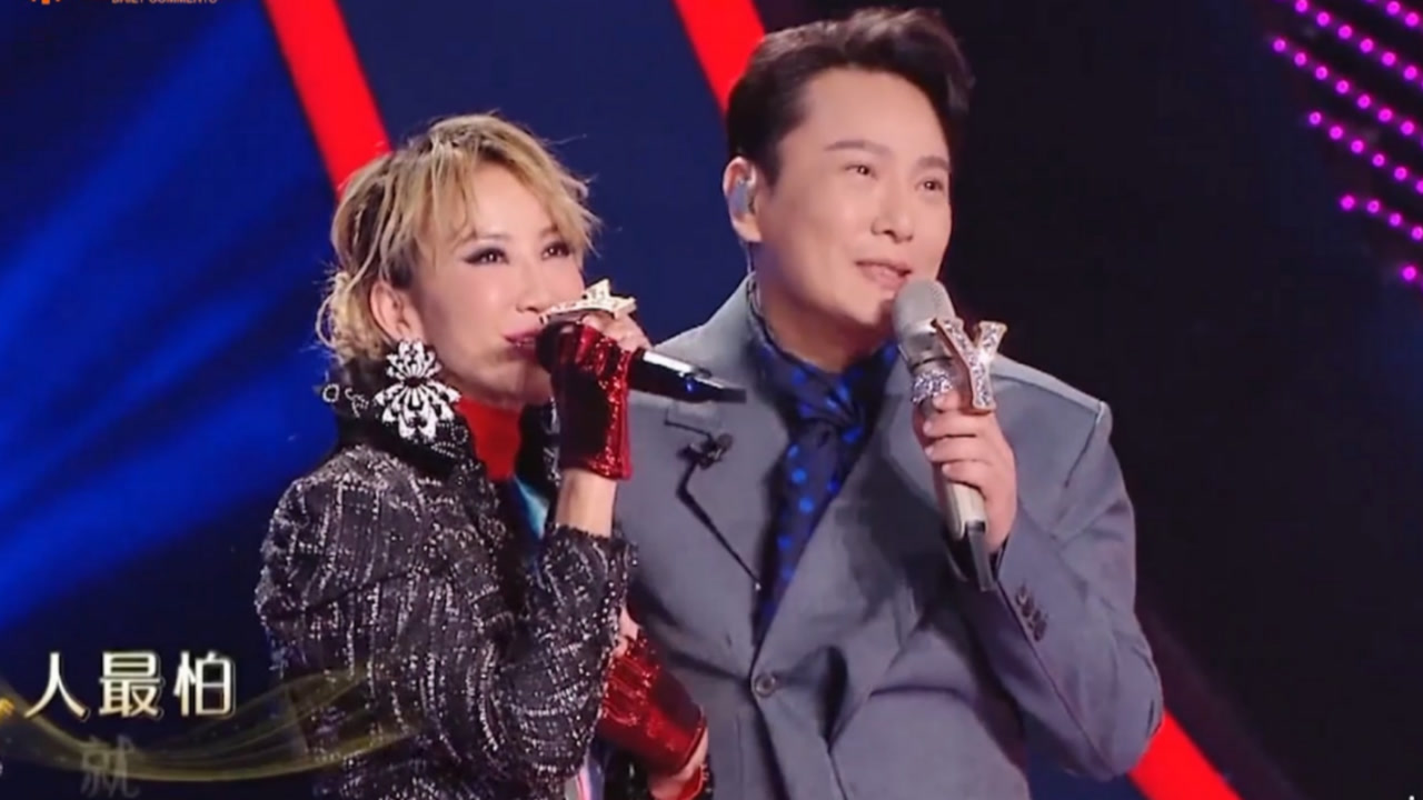 张信哲有史以来唱的最深情的一次,和天后李玟对唱,情不自禁啊