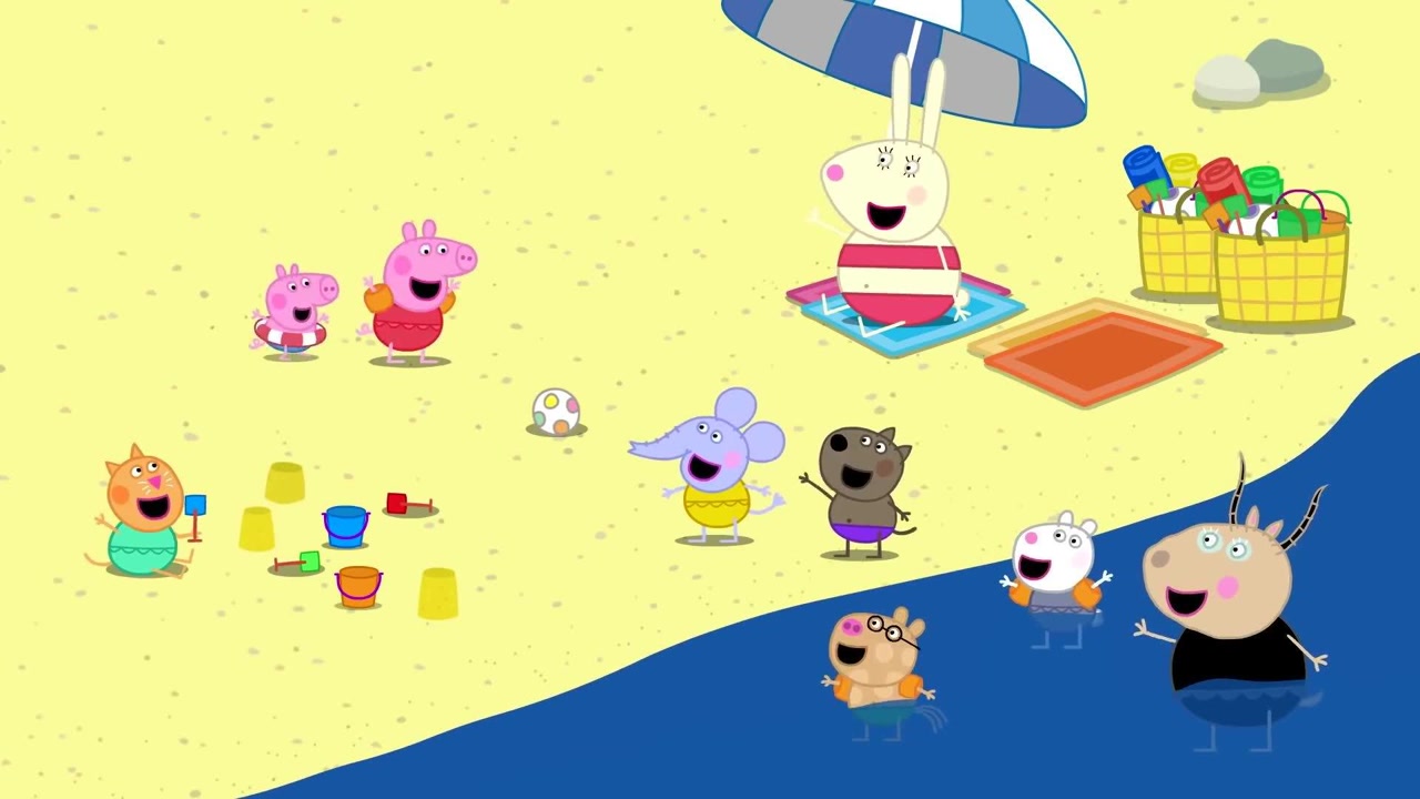 小猪佩奇歌曲:夏天假日海滩之歌