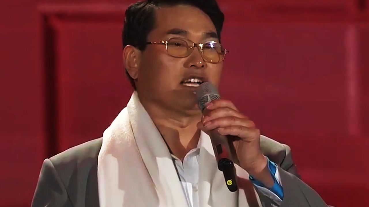 朱之文没想到!张明敏儿子这么牛,翻唱《我的祖国心》竟不输自己