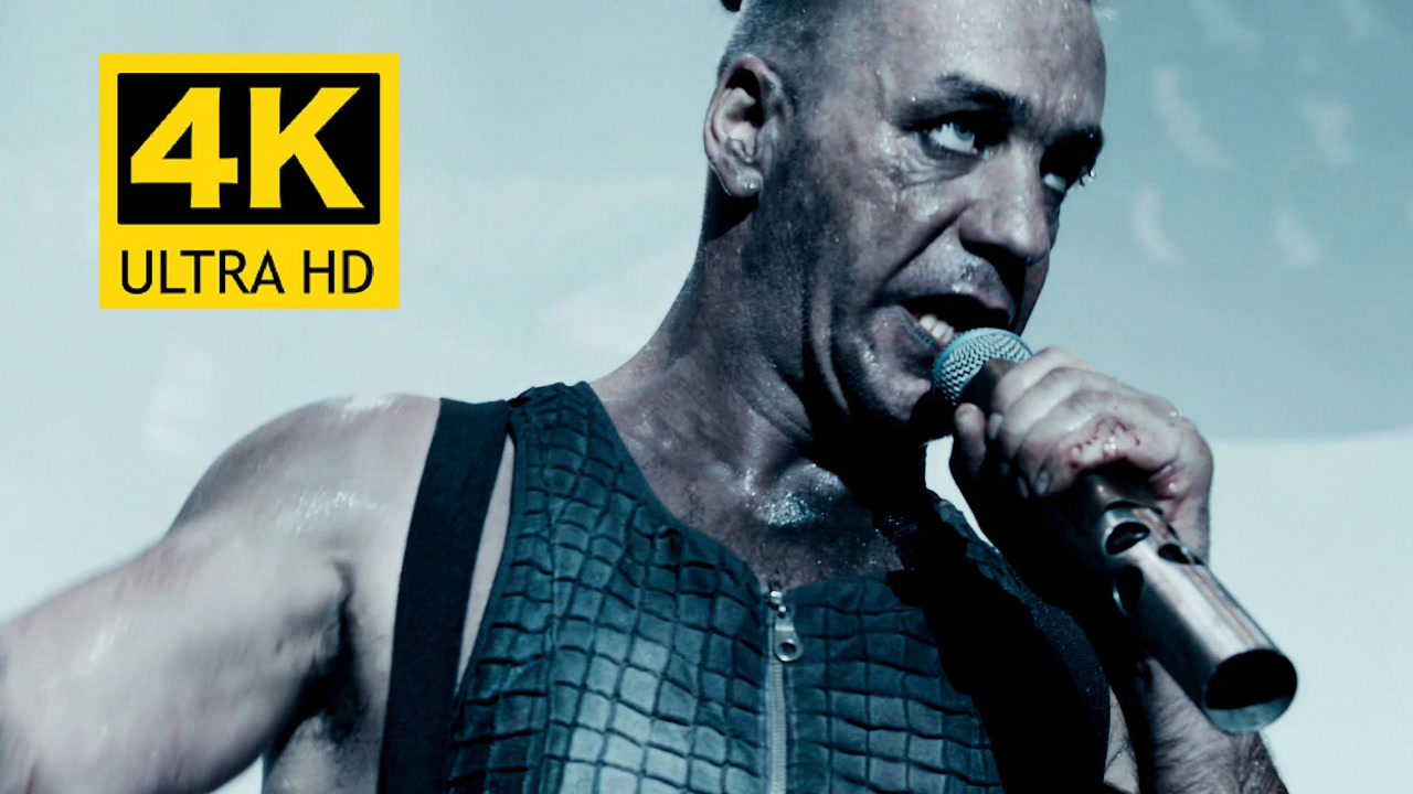 【4k画质】德国战车rammstein《du hast》核能现场 中德字幕