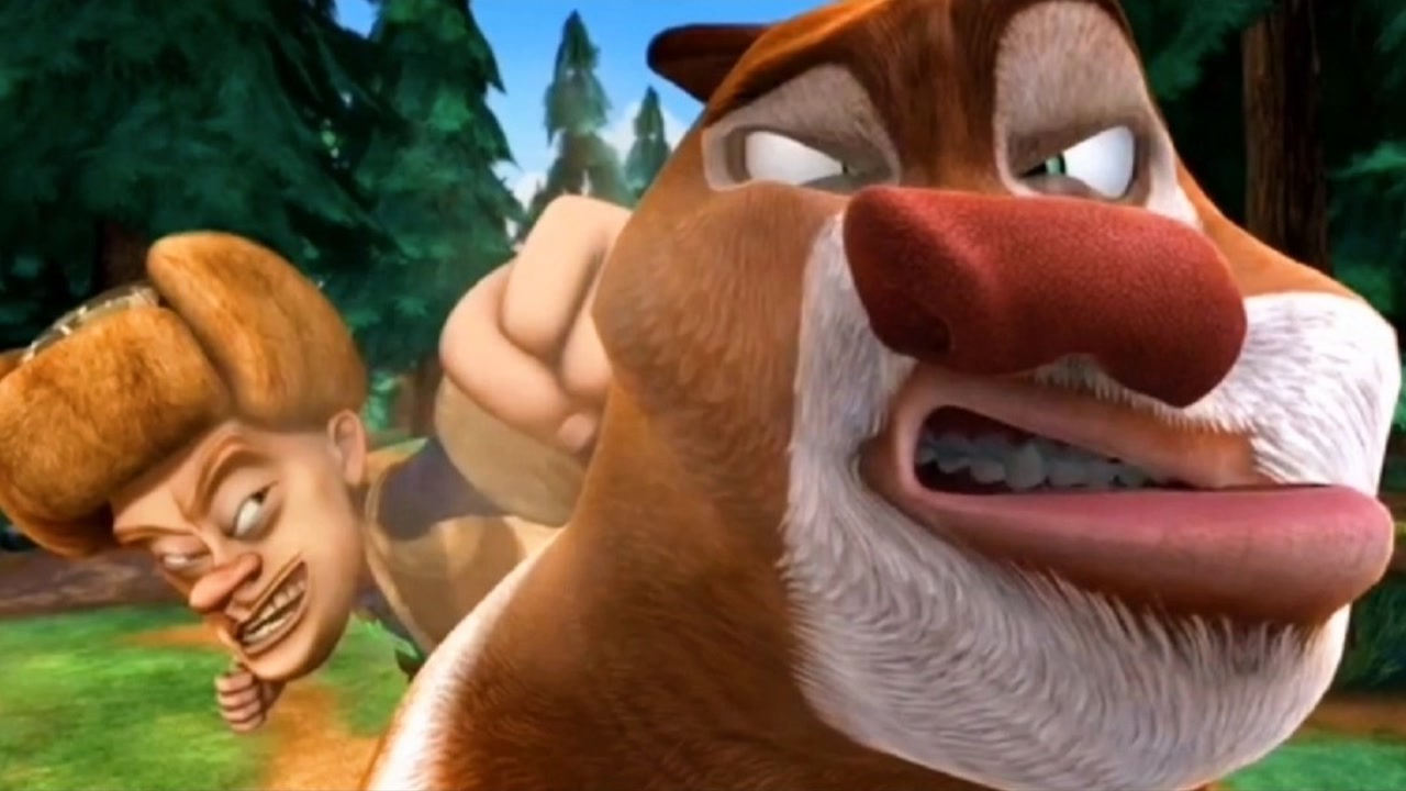 益智启蒙积木组装熊出没熊大拆工程车伐木机