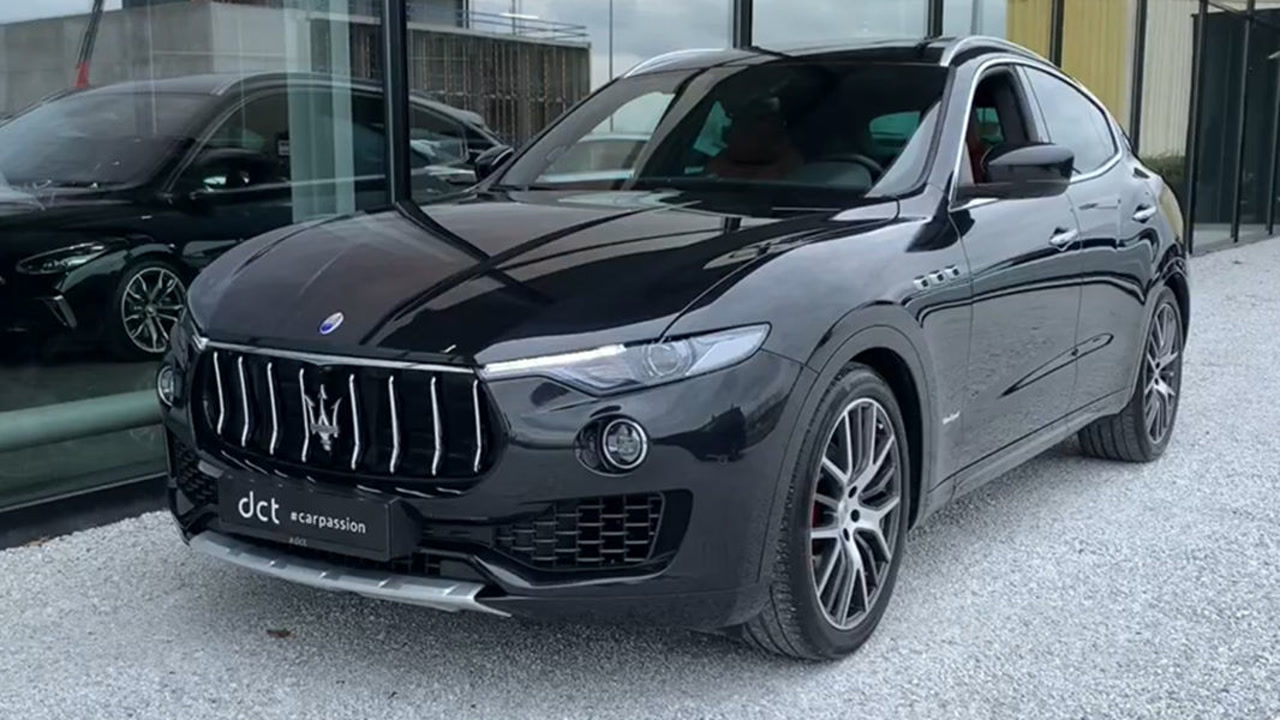 新车展示,实拍2022款玛莎拉蒂莱万特levante,太霸气了!