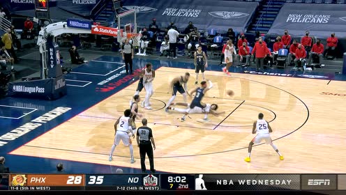 布克38分+沃伦绝杀送鹈鹕开局六连败