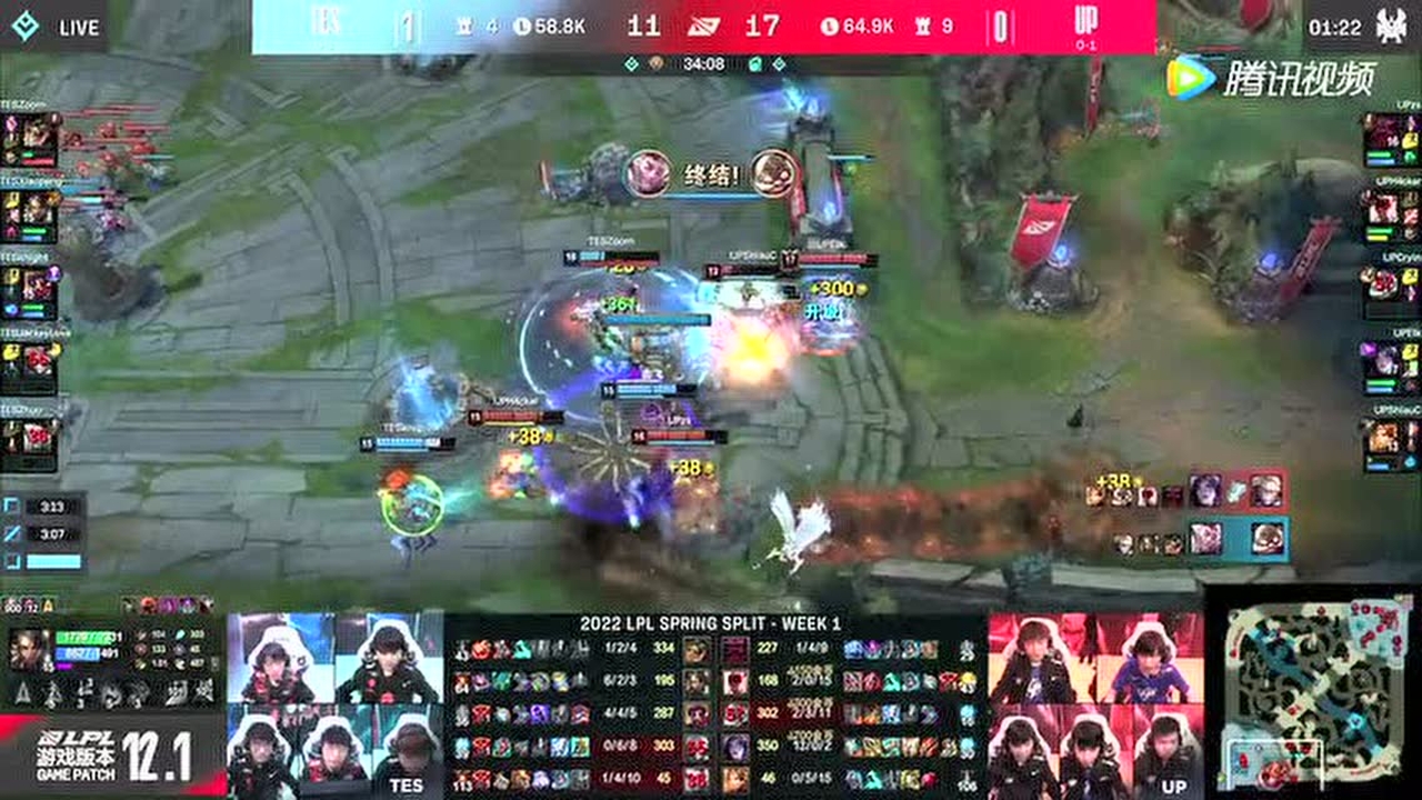 盲僧回旋踢踢回阿水 Elk卡莎狂暴五杀扳平比分