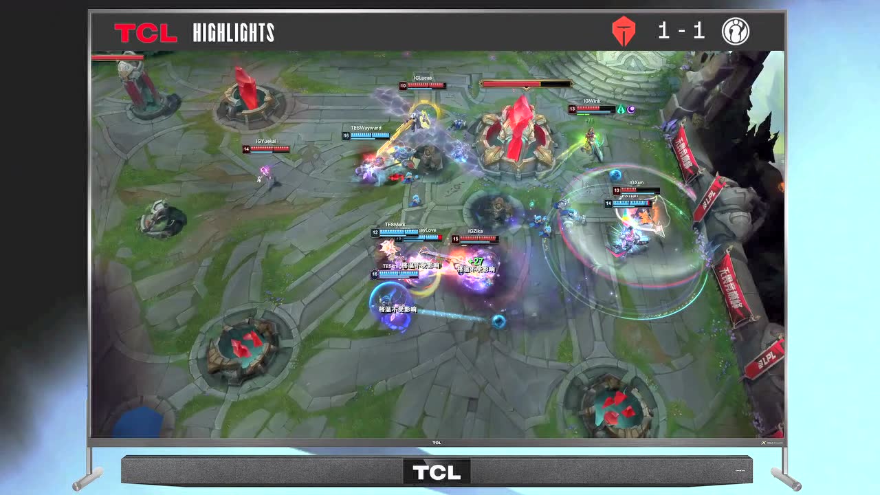 【高光时刻】IG vs TES 第2局 