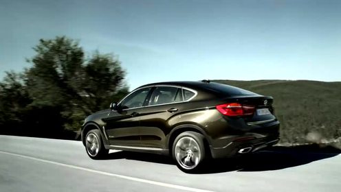 精彩的宝马x6在国外的广告 看着真霸气