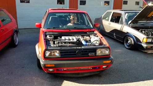 爆改捷达mk2 16v 改装机械增压!捷达王!