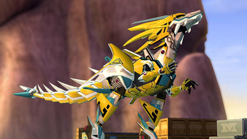 蓝猫龙骑团:大结局,龙骑团五龙合一,全部升级进化融合,决战