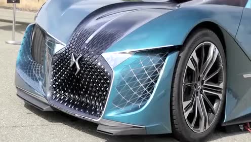 ds造歪头歪脑的个性超跑, 不对称的外观