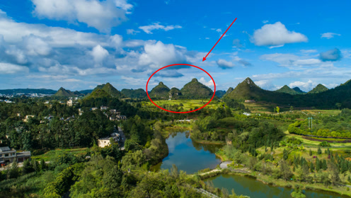 贵州大山发现两座让人脸红心跳的天然山峰,大自然真神奇