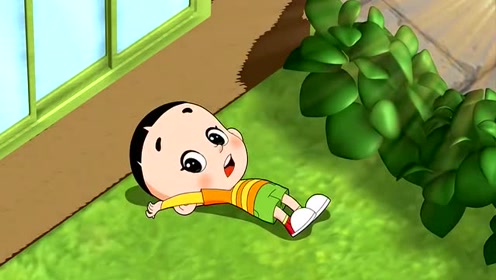 大头儿子小头爸爸:爸爸帮助大头儿子拍了一张倒立的照片