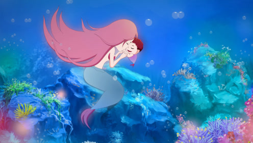 海怪为统治海洋,不择手段想吞掉小美人鱼,却还是敌不过强大的母爱