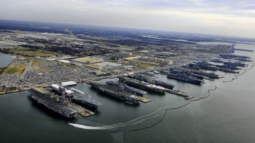 最震撼的"航母坟场"!封存数百艘退役舰艇,足够再武装一支海军