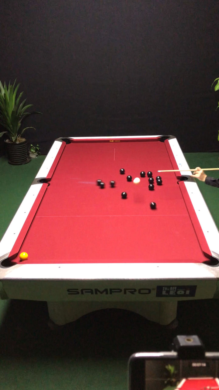 神奇的花式台球玩出新高度