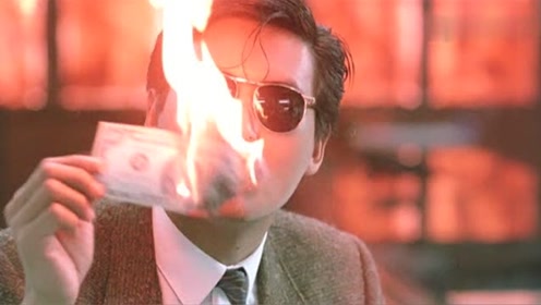 英雄本色:小马哥点烟最帅的样子,张国荣最青涩的年华