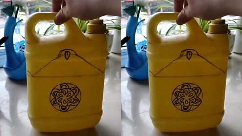 洗洁精瓶做筷子笼的雕刻教程
