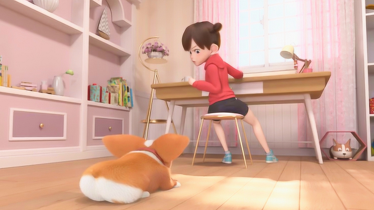 飞狗moco:主人的作业"泡汤了",她向我举起了狼牙棒