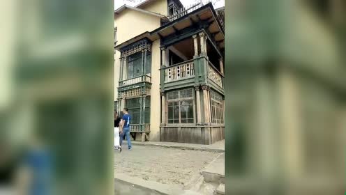 你们听说过东三省乔四吗这就是他的别墅俄式建筑