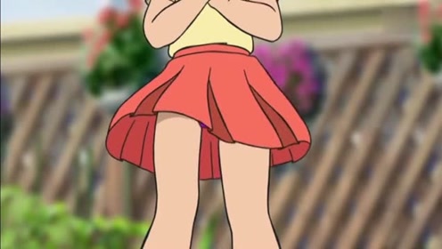 哆啦a梦:静香被大雄恶搞,三人脸都红了,大雄跪求原谅!