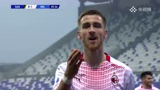 莱奥开场6.2秒进球破纪录 AC米兰2-1客胜萨索洛继