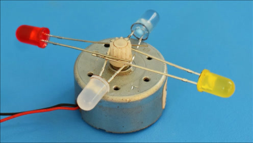 电池 铜线圈 陀螺仪=直流小电机