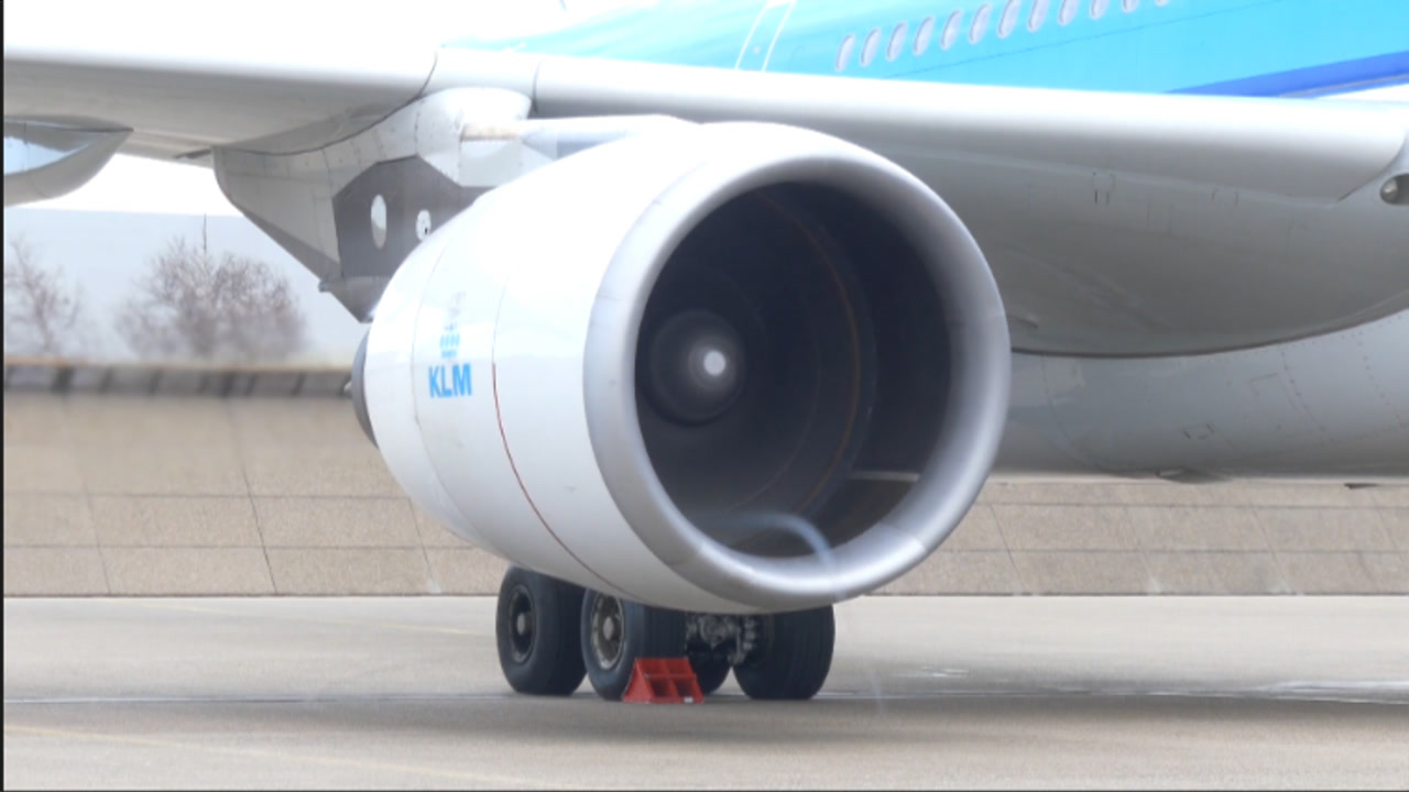 a330对cf6-80e发动机进行全功率运行测试