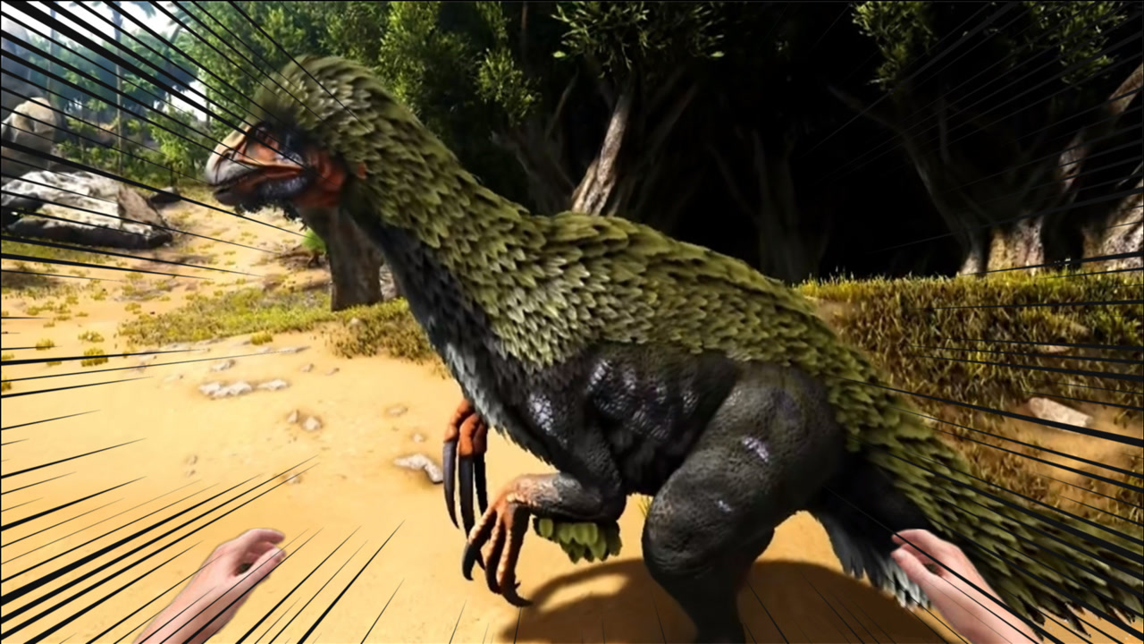 方舟搞笑联机:继续升级迅猛龙.镰刀龙也是直接被灭掉