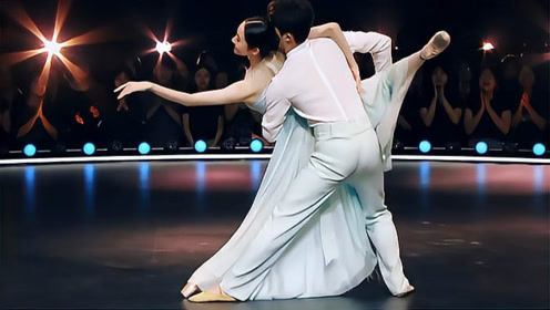 顶尖芭蕾舞舞者来袭!登台如同天女下凡,和舞伴共舞《追光者》!