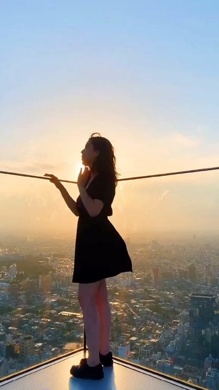 日本旅行必打卡的超浪漫涩谷sky,你想和谁一起去呢?