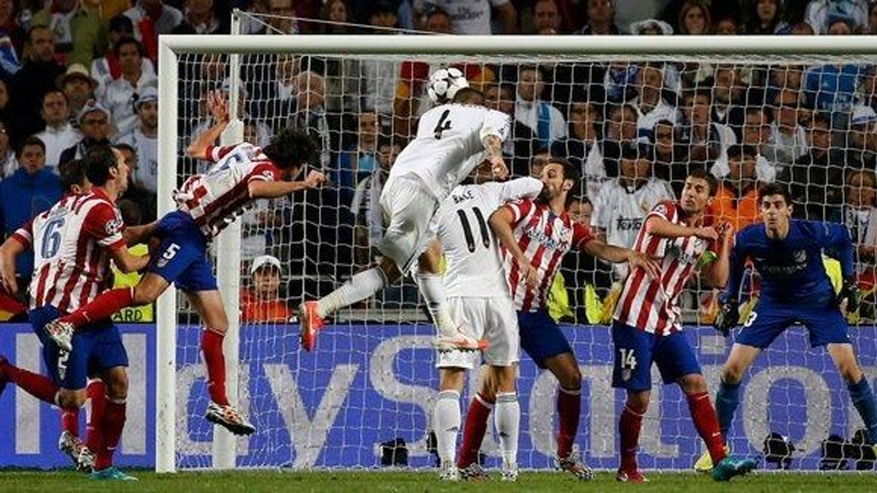 2013/2014赛季欧冠决赛皇马4:1逆转马竞捧杯