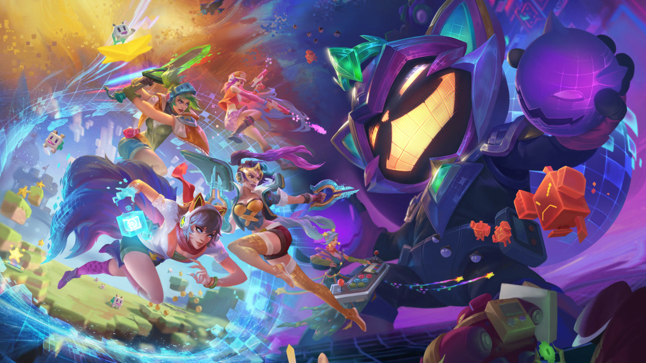 【英雄联盟手游】电玩系列皮肤预告