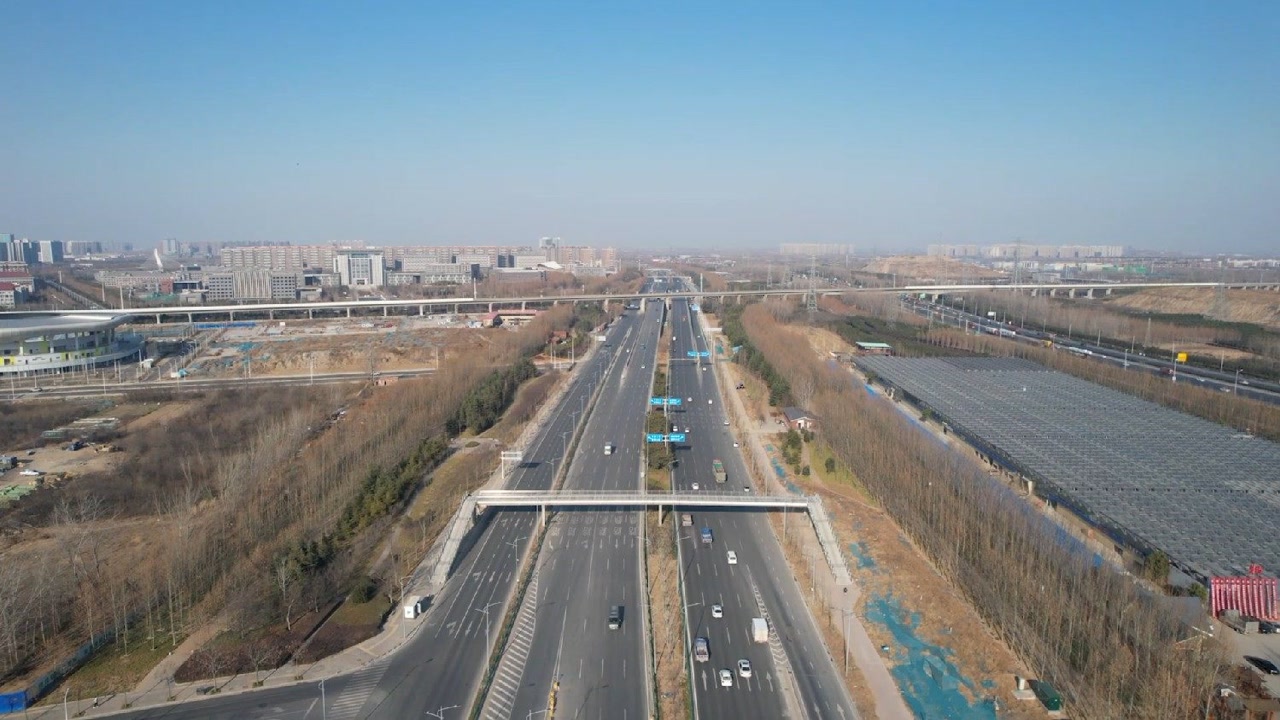 随拍郑州东四环快速通道